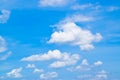 Blue sky background and White clouds. 002 Royalty Free Stock Photo