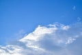 Blue sky background and White clouds. 018 Royalty Free Stock Photo