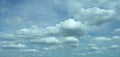 A blue sky backgrounds and textues with a white clouds Royalty Free Stock Photo
