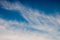 Blue sky beautiful cloud pattern on the sky background Royalty Free Stock Photo