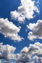 Blue sky with beautiful clouds