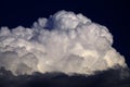 Blue Sky and Big Thundercloud Storm Cloud