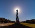 Cape Hatteras Lighthouse, Outer Banks, North Carolina Royalty Free Stock Photo