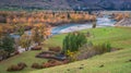 Autumn grassland in Xinjiang Royalty Free Stock Photo