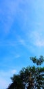 Blue sky claudy bright beautiful Royalty Free Stock Photo