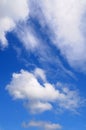 Cielo blu un nuvola 
