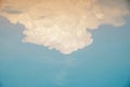 Blue sky with cloud background Royalty Free Stock Photo