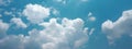 Blue sky with cloud background Royalty Free Stock Photo