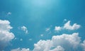 Blue sky with cloud background Royalty Free Stock Photo