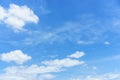 Blue sky with cloud Royalty Free Stock Photo