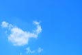 Blue sky with cloud