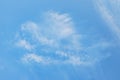 Blue sky with cloud Royalty Free Stock Photo