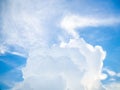Blue sky and cloud Royalty Free Stock Photo