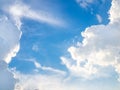 Blue sky and cloud Royalty Free Stock Photo