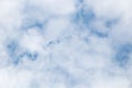 Blue sky with cloud closeup.beautiful blue sky with clouds background.Dramatic sky with stormy Royalty Free Stock Photo