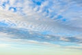 Blue sky with cloud closeup. blue sky with thick clouds