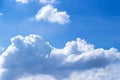 Blue sky with cloud in daylight background