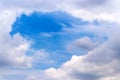 Blue sky with cloud in daylight background