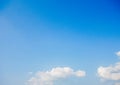 Blue sky with cloud.Landscape blue sky background with tiny cloudscape.Soft white clouds Clear.Natural sky beautiful blue and Royalty Free Stock Photo