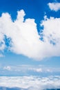 Blue sky with cloud Royalty Free Stock Photo