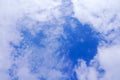 Blue sky and cloud nature sky background. Royalty Free Stock Photo