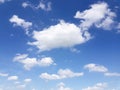 Blue sky with cloud,summer sky,nature Royalty Free Stock Photo
