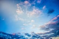 Blue Sky and Cloud