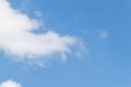 Blue sky and Cloud ,The vast blue sky and Cloud motion white fluffy at beautiful Royalty Free Stock Photo