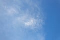 Blue sky and Cloud ,The vast blue sky and Cloud white at beautiful Royalty Free Stock Photo
