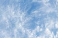 Blue sky and Cloud , The vast blue sky and Cloud white at beautiful Royalty Free Stock Photo