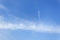 Blue sky and Cloud ,The vast blue sky and Cloud white at beautiful Royalty Free Stock Photo