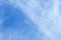 Blue sky and Cloud vast : you may be used as background Royalty Free Stock Photo