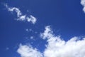 Cielo azul nubes 