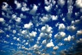 Blue sky clouds