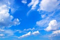 Blue sky and clouds background 171019 0220 Royalty Free Stock Photo