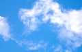 Blue sky with clouds background