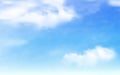 Blue sky with clouds background