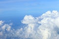 Blue sky clouds Blue sky with clouds .cloud sky on top view. Royalty Free Stock Photo