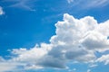 blue sky with clouds. bright beautiful blue sky with clouds. Extreme clouds