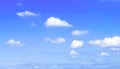 Blue sky with clouds Royalty Free Stock Photo