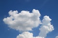Blue sky with clouds Royalty Free Stock Photo