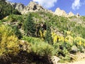 Blue Sky Clouds Mountains Panorama