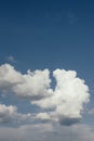 Blue sky with clouds Royalty Free Stock Photo