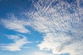 Blue Sky With Clouds Royalty Free Stock Photo