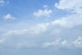 Blue sky clouds Royalty Free Stock Photo