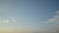 Blue sky with clouds on time-lapse