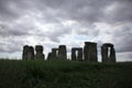 Attraction, Stonehenge on Salisbury plain Wiltshire in England.