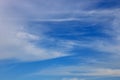 Blue sky coulds Royalty Free Stock Photo