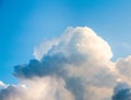 Blue Sky and dark puffy clouds