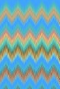 Blue sky denim chevron zigzag. art seamless Royalty Free Stock Photo